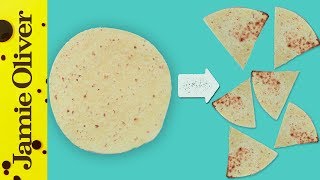 How To Make Homemade Tortilla Chips  Katie Pix [upl. by Algy669]