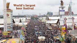 Oktoberfest in Munich  Worlds largest beer festival  Wiesn [upl. by Gauthier597]