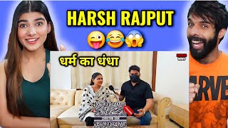 DHARAM KA DANDHA  HARSH RAJPUT REACTION [upl. by Nhabois]