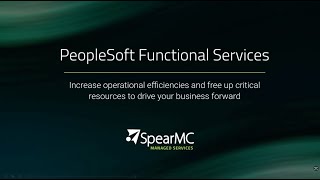 SpearMC Functional Managed Services [upl. by Phylis]