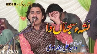 Nasha Sajna Da Honda Ae  Wajid Ali Baghdadi  New Song 2019  Latest Punjabi And Saraiki [upl. by Jacinto]