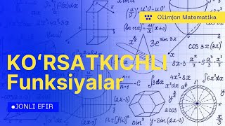 Korsatkichli funksiya [upl. by Gamal]