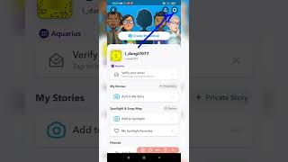 How to change Name on snapchat  change name snapchat short technical 2022 [upl. by Musihc]