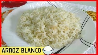 el arroz de ADELA  cocinando con ADELA Cómo hacer arroz blanco paso a pasofrito [upl. by Halimak]