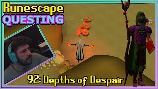 Runescape 92 DEPTHS OF DESPAIR [upl. by Emmanuel845]