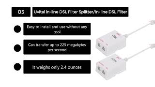 The 5 Best DSL Filters in 2023 [upl. by Eelirak]