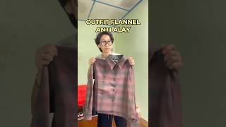 TIPS STYLING FLANNEL outfitideas gengshortsindonesia fashiontips [upl. by Aropizt123]