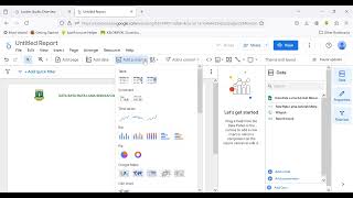 Tutorial Looker Studio Visualisasi Data Sederhana [upl. by Lizzie]