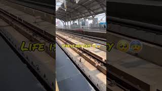 Life is not easy 🥺youtubeshorts metro hyderabad cityviralviews trendingshorts explorepage [upl. by Isteb]