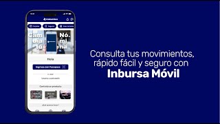 Consulta tus movimientos desde Inbursa Móvil [upl. by Eenahpets]