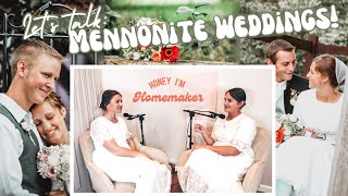 Mennonites  Weddings What we did wore and SPENT  Honey Im Homemaker [upl. by Swart]