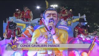 Mobile Mardi Gras Conde Cavaliers [upl. by Ahsei]