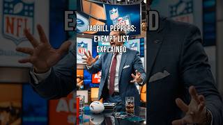 Jabrill Peppers Exempt List Explained [upl. by Gnuoy]