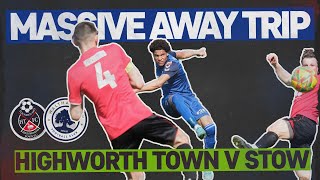 MASSIVE AWAY TRIP  Highworth Town v Walthamstow Highlights [upl. by Gnuj]