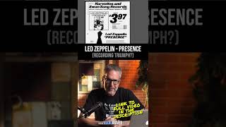 Led Zeppelin Presence  Was This a Recording Triumph ledzeppelin ledzep zeppelin [upl. by Falkner]