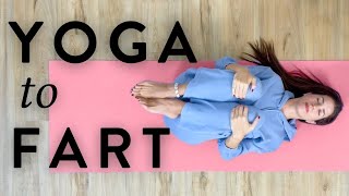 Yoga for Bloating Trapped Gas and IBS [upl. by Denten]