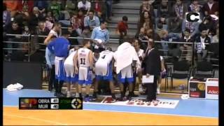 Obradoiro VS CB Murcia Copa Príncipe 2011 [upl. by Oakman942]