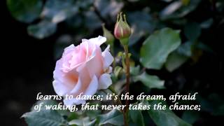 The Rose  Bette Midler HD with lyrics HQ Audio [upl. by Winfred897]