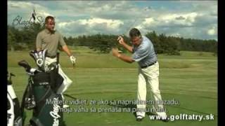 Golfová škola v Tatrách  07 Swing [upl. by Assehc108]