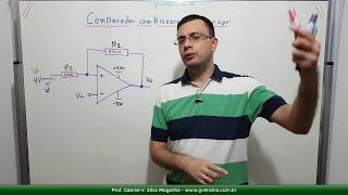 44 Cálculos e Prática Comparador com Histerese Inversor Parte 1 [upl. by Hayott]