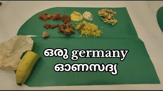 onam vlog⚡  european onasadhya  Malayalam video germany tübingen vlog [upl. by Krigsman]