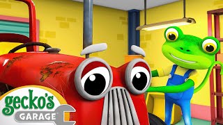 Tractor Trouble  Gecko 3D  Learning Videos for Kids [upl. by Ecnirp443]