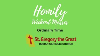 Homily  Father Leon  Thirteenth Sunday in Ordinary Time [upl. by Tnahs]