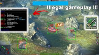 Cheating and destroying blitz with artillery sheridan missile  Wot blitz sheridan missile cheat [upl. by Elum735]