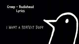 Creep  Radiohead Lyrics [upl. by Sada]