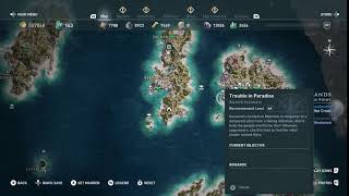 how to find podarkes cruel cultist clue mykonos location rebel quest ac odyssey [upl. by Tatman]