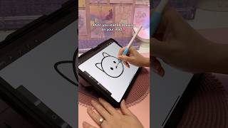 iPad drawing 💕✏️ apple pencil  procreate app  digital art  iPad accessories [upl. by Anyak328]