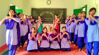 sishu hasile desha hasiba  Childrens day song [upl. by Ainna]