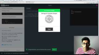 Codecademy  Python Tutorial 2 [upl. by Telrahc]