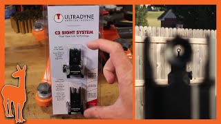 Ultradyne C2 Sights Review My Backup Irons on the 350 Legend Hunting Rifle [upl. by Kinna884]