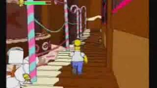 the simpsons game 1 homers dream [upl. by Hekking]