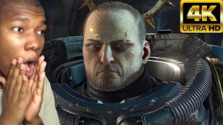 Space Marine 2 All Leandros Chaplain Scenes  Warhammer 40K REACTION [upl. by Baudin75]