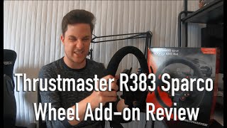 Thrustmaster R383 Sparco Rally Wheel Addon  Toms Reviews [upl. by Herring]