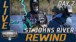 2022 Bassmaster LIVE at St Johns River  Day 2 FRIDAY [upl. by Edobalo]