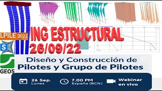 Diseño y Construcción de Pilotes amp Grupo de Pilotes Cimentaciones Profundas [upl. by Genni]