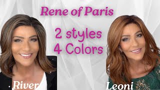 Rene of Paris LEONI and RIVER  2 STYLES 4 COLORS  AUTUMN SUNRISE amp CARAMEL SWIRL [upl. by Tehr]