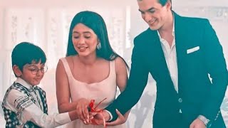 kairav brithday naira💖 kartik  yrkkh yt viral video [upl. by Schild]