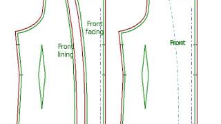 facing lining jacket finishing 2 [upl. by Ahkos81]