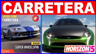 Forza Horizon 5 CARRETERA Speed Zone  Car Restriction 1990s USA A800 [upl. by Fishback]