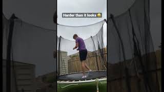 6 Foot Man Vs 6 Foot Trampoline [upl. by Epstein]