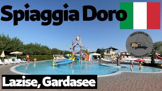 Camping Spiaggia DOro Lazise Gardasee ðŸ‡®ðŸ‡¹ [upl. by Acined370]