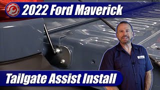 20222024 Ford Maverick DIY Tailgate Assist Strut Install [upl. by Orji212]