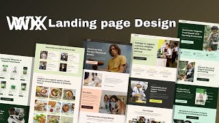 How to create a wix Website In 2024  Wix No code website Design  Wix Landing Page From Scratch [upl. by Gilmour]