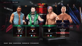 WWE 2K24 TNA Wrestling Halloween Edition System Vs Nic Nemeth amp Joe Hendry [upl. by Marguerite585]