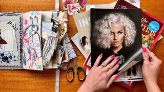 Using Magazine Images ONLY to Embellish an ENTIRE Journal [upl. by Leahcimnaj]