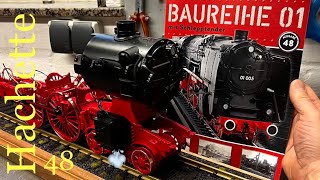 Premiere💥 BR01 Ausgabe 48 Hachette Dampflok Dampferzeuger Modellbausatz Partwork Vors 49 Spur II [upl. by Gitlow]